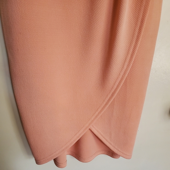 SOLD AX Paris | Cold shoulder Faux Wrap dress - Picture 12 of 14